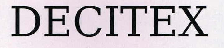 Decitex Device mark 2175592 Trademark