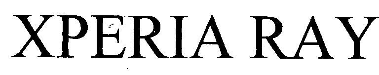 Xperia Ray (logo) Device mark 2258397 Trademark
