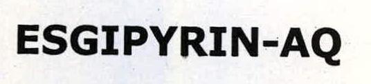 Esgipyrin-aq Device mark 2239190 Trademark