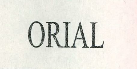 Orial Device mark 2310790 Trademark