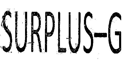Surplus-g(device) Device mark 2148505 Trademark