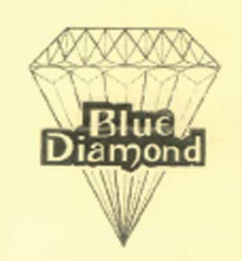 Blue Dimond ( Label ) Device mark 1230986 Trademark