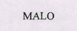Malo Device mark 1093500 Trademark