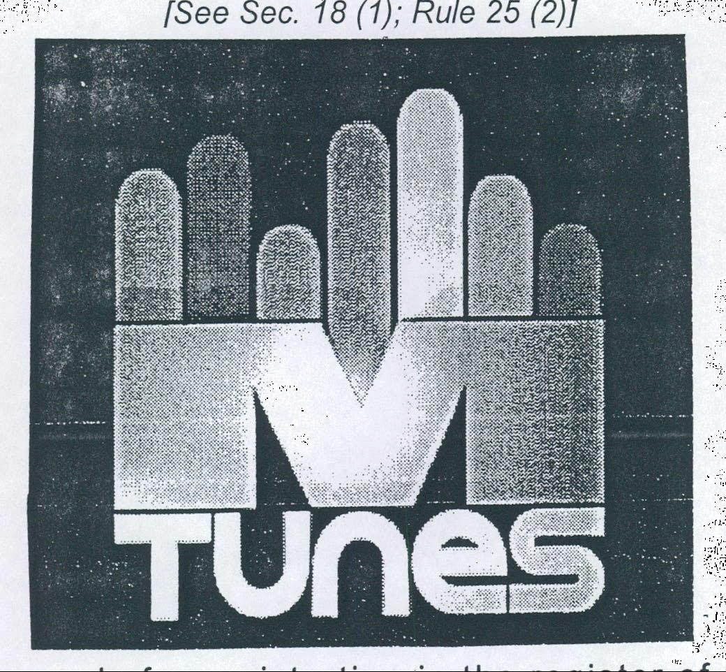 M Tunes Device mark 1998575 Trademark