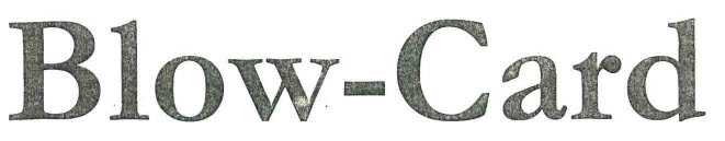 Blow - Card Device mark 2633035 Trademark