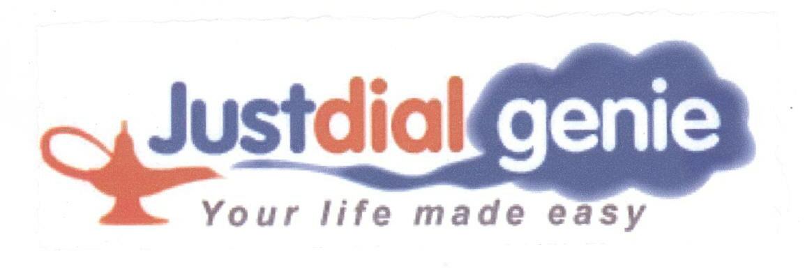 Justdial Genie (lable) Device mark 1700438 Trademark