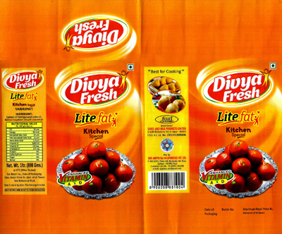 Divya Fresh With Word Lite Fat Device mark 2694512 Trademark