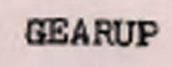 Gearup Device mark 603034 Trademark