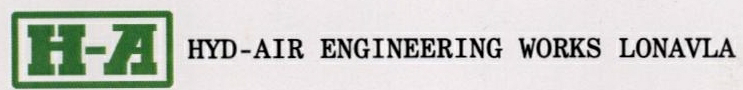 H-a Hyd-air Engineering Works Lonavla Device mark 1840822 Trademark