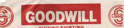 Goodwill (label) Device mark 561776 Trademark