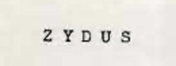 Z Y D U S Device mark 720958 Trademark