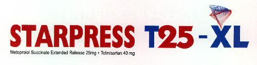 Starpress T25-xl (device Of Geom. Misc.) Device mark 2307775 Trademark