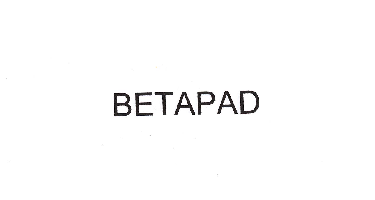 Betapad Device mark 1664367 Trademark