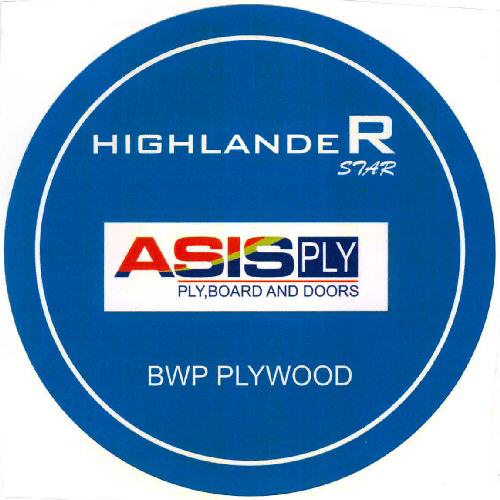 Highlander - Asis Plywood Device mark 2050645 Trademark