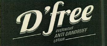 D' Free Overnight Anti Dandruff Lotion Device mark 2804883 Trademark