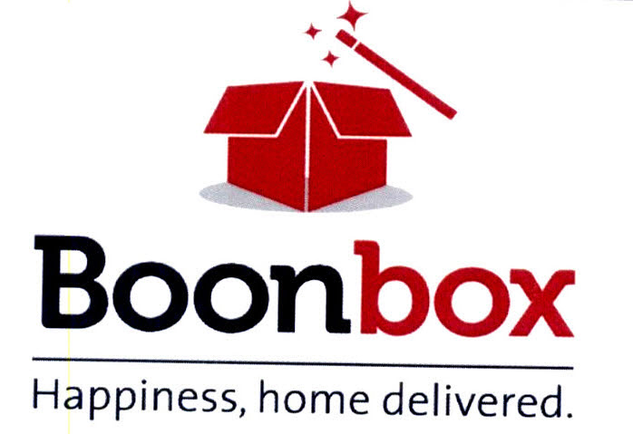 Boonbox Happiness, Home Delivered (with Device) Device mark 2831557 Trademark