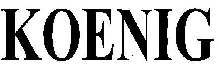 Koenig (device) Device mark 2335061 Trademark