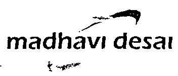 Madhavi Desai Device mark 1568437 Trademark