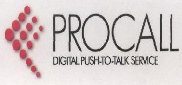 Procall Digital Push-to-talk Service With Device Device mark 1697994 Trademark