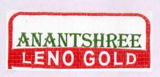 Anantshree Leno Gold (label) Device mark 2927206 Trademark