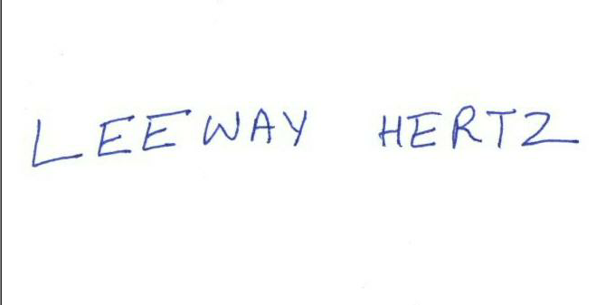 Leeway Hertz Device mark 1419209 Trademark