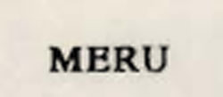 Meru Device mark 703299 Trademark