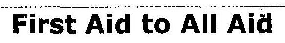 First Aid To All Aid Device mark 1822260 Trademark