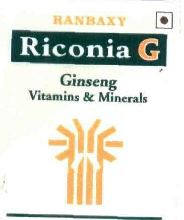Riconia G Device mark 1986423 Trademark