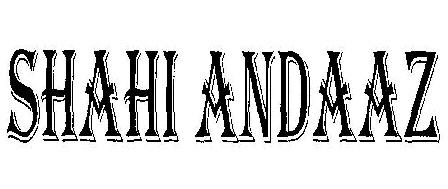 Shahi Andaaz (device) Device mark 2316997 Trademark