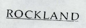Rockland Device mark 1587387 Trademark