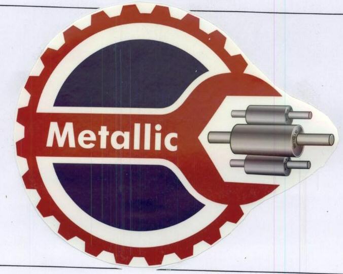 Metallic With Label Device mark 1778196 Trademark