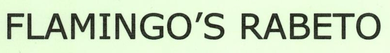 Flamingo`s Rabeto Device mark 1879478 Trademark