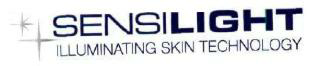 Sensilight Illuminating Skin Technology Device mark 1961964 Trademark