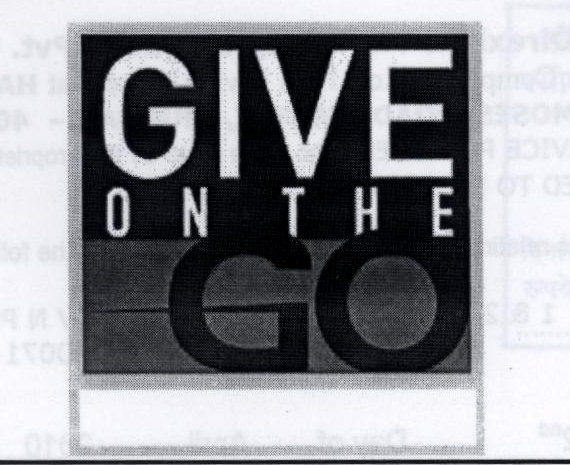 Give On The Go Device mark 1954524 Trademark