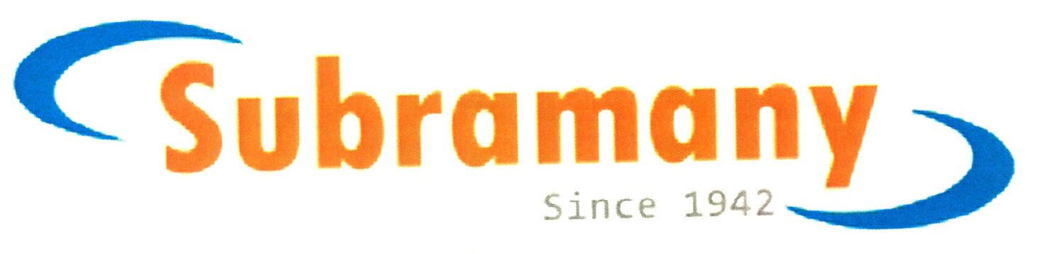 Subramany Since 1942 Device mark 2609389 Trademark