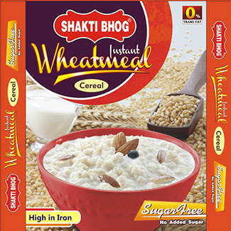 Shakti Bhog Instant Wheatmeal Sugar Free (label) Device mark 2466697 Trademark