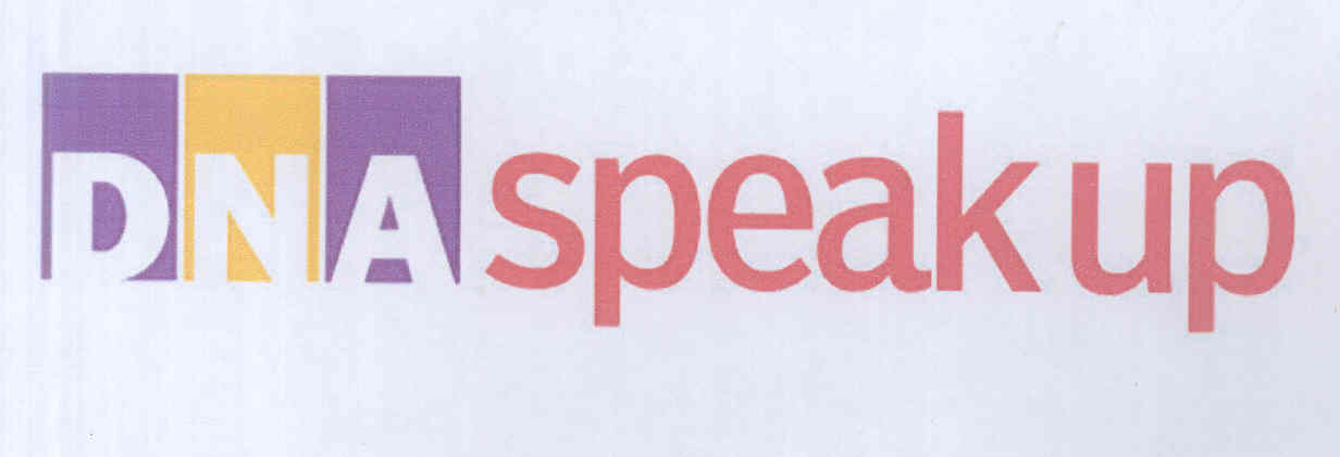 Dna Speak Up (device) Device mark 1696341 Trademark