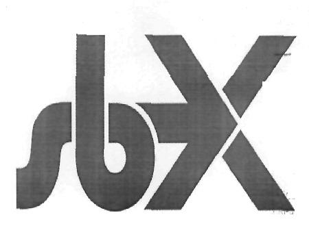 Sbx (logo) Device mark 2211859 Trademark