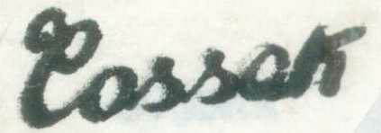 Cossak ( Label) Device mark 769351 Trademark