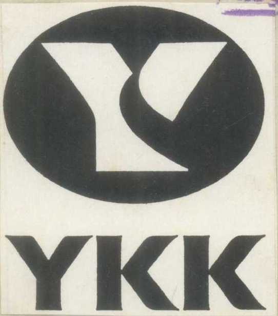 Y.k.k. Lebel Device mark 656445 Trademark