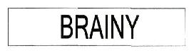 Brainy Device mark 1634249 Trademark