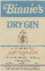 Binnie's Dry Gin Device mark 512676 Trademark