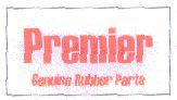 Premier Genuine Rubber Parts (label) Device mark 1476820 Trademark