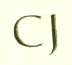C J (label) Device mark 1446091 Trademark