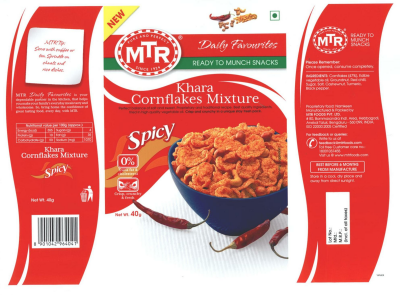 Mtr Cornflakes Mixture Spicy Device mark 2370734 Trademark