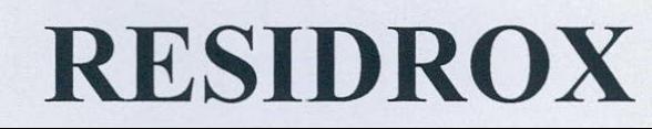 Residrox Device mark 2207656 Trademark