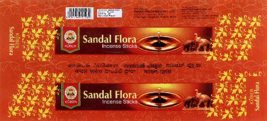 Sandal Flora With Label. Device mark 1611172 Trademark