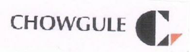 Chowgule (device) Device mark 1671786 Trademark