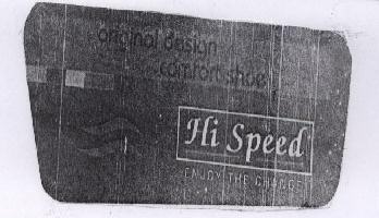 Hi Speed With Label Device mark 1681647 Trademark