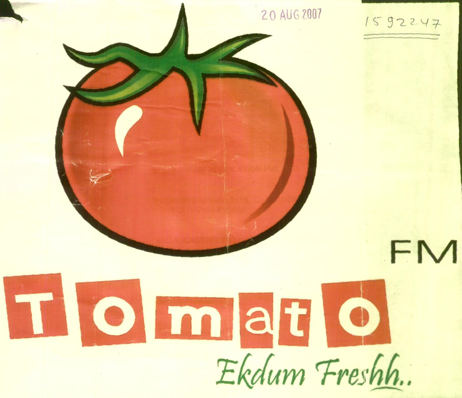 Tomato (device Of Tomato) Device mark 1592247 Trademark